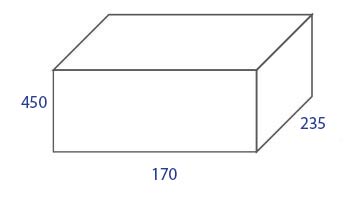 ابعاد بسته بندی پمپ لجنکش استیل پنتاکس DX 80/1 1.2G