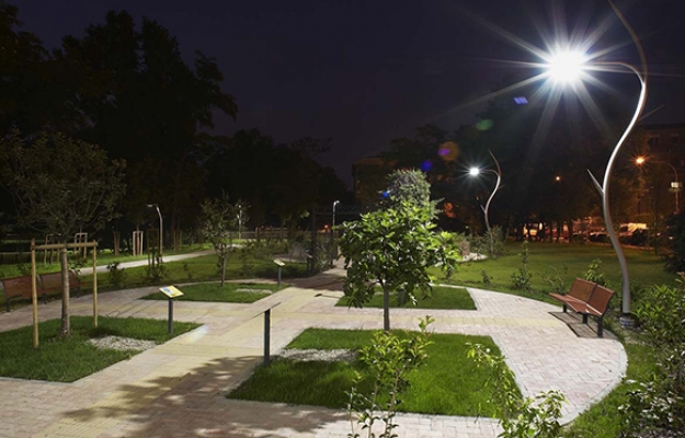 نقش نورپردازی در محوطه سازی و پارک ها و روشنایی حفاظتی و امنیتی