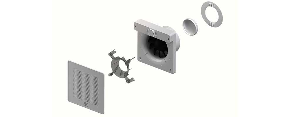 هواکش لوکس 10 سانت VORTICE ME 100-4 LL