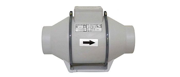 هواکش 12 سانت بین کانالی دمنده VLN-12C2S