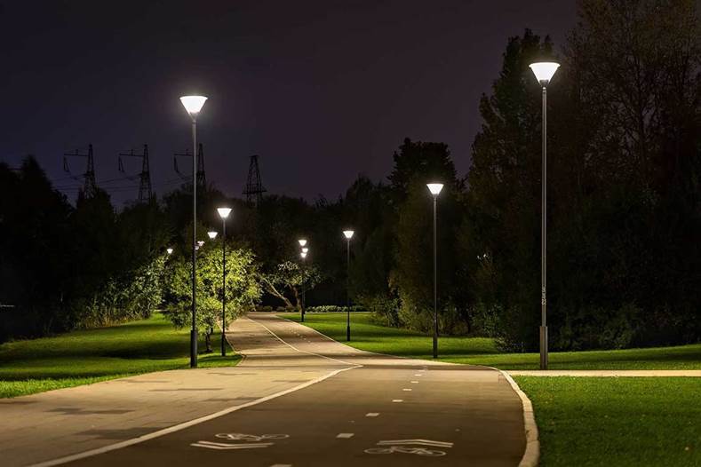 نقش نورپردازی در محوطه سازی و پارک ها و اصول آن 