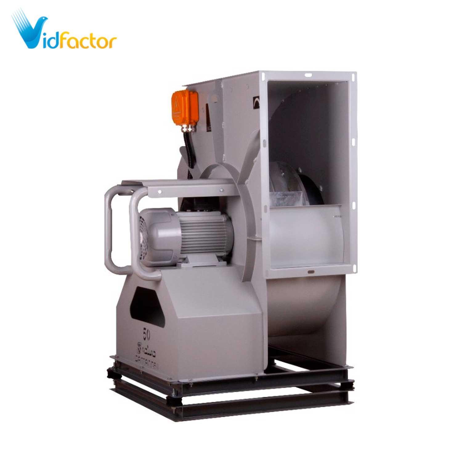 فن سانتریفیوژ 28 سانت یکطرفه بکوارد دمنده BIB-28/9-DN40-4T