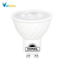 لامپ هالوژن استارتی پارمیس مدل LED 5W یخی نور متمرکز